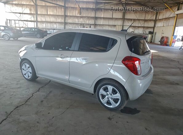 KL8CB6SA4JC447066 2018 CHEVROLET SPARK Cream Trasero izquierdo