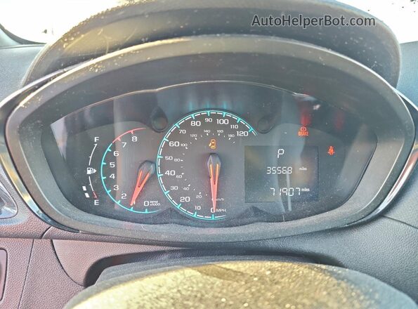 KL8CB6SA4JC474381 2018 CHEVROLET SPARK Silver ხელსაწყოთა პანელის ხედი