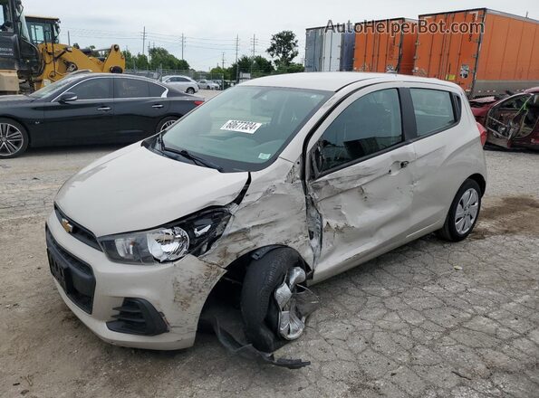 KL8CB6SA5JC473384 2018 CHEVROLET SPARK Белый Передняя левая четверть