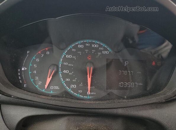 KL8CB6SA5JC473384 2018 CHEVROLET SPARK Белый Вид щитка приборов
