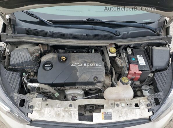 KL8CB6SA5JC473384 2018 CHEVROLET SPARK Белый Вид задней части салона