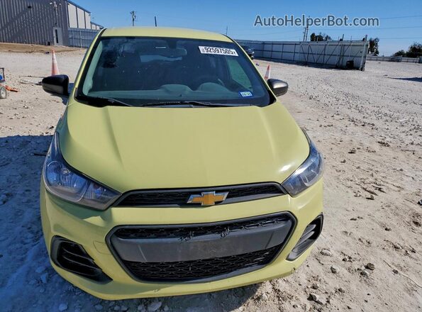 KL8CB6SA6JC479095 2018 CHEVROLET SPARK Зеленый Вид спереди