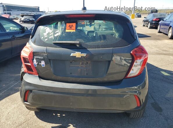 KL8CB6SA6JC479968 2018 CHEVROLET SPARK Серый Вид сзади