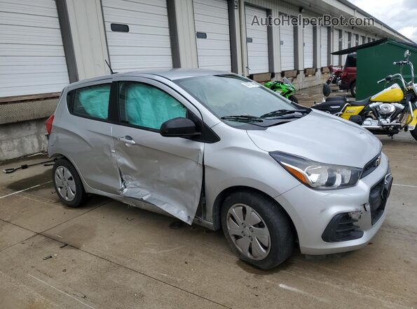KL8CB6SA7JC431881 2018 CHEVROLET SPARK Silver წინა მარჯვენა