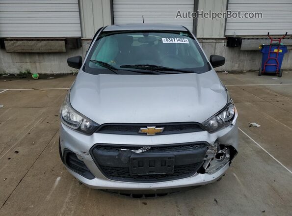 KL8CB6SA7JC431881 2018 CHEVROLET SPARK Silver წინა ხედი