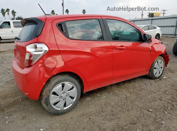 KL8CB6SA8JC479552 2018 CHEVROLET SPARK Red Tył prawy