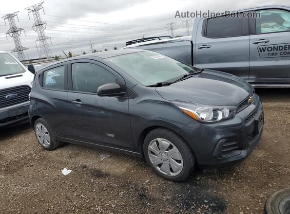 KL8CB6SA9JC424916 2018 CHEVROLET SPARK Gray წინა მარჯვენა