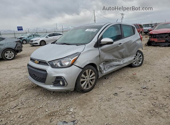KL8CD6SA0GC582497 2016 CHEVROLET SPARK Серый Передняя левая четверть