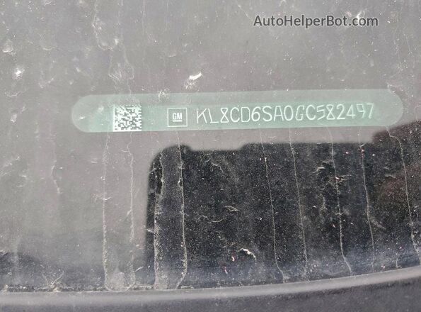 KL8CD6SA0GC582497 2016 CHEVROLET SPARK Серый Вид подкапотного пространства