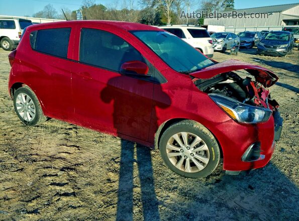 KL8CD6SA1GC611022 2016 CHEVROLET SPARK Красный Передняя правая четверть