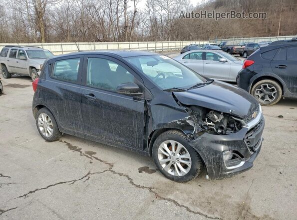 KL8CD6SA1MC720284 2021 CHEVROLET SPARK Черный Передняя правая четверть