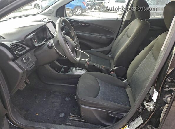 KL8CD6SA1MC720284 2021 CHEVROLET SPARK Черный Вид салона спереди