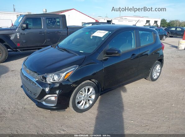 KL8CD6SA2KC724017 2019 CHEVROLET SPARK Black Առջևի ձախ երեք քառորդ տեսարան