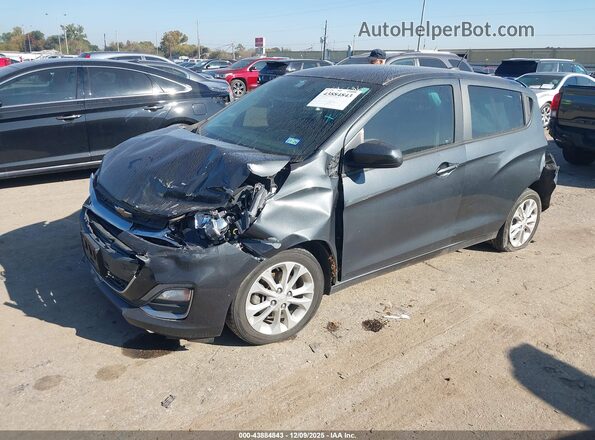 KL8CD6SA2MC709715 2021 CHEVROLET SPARK Серый Передняя левая четверть