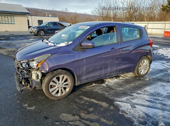 KL8CD6SA3HC765555 2017 CHEVROLET SPARK Purple Przód lewy
