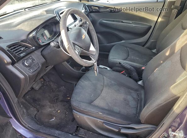 KL8CD6SA3HC765555 2017 CHEVROLET SPARK Purple Widok wnętrza z przodu