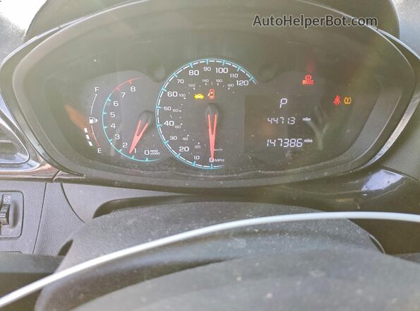 KL8CD6SA3HC765555 2017 CHEVROLET SPARK Purple Widok zestawu wskaźników