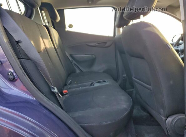 KL8CD6SA3HC765555 2017 CHEVROLET SPARK Purple Widok tylnych siedzeń