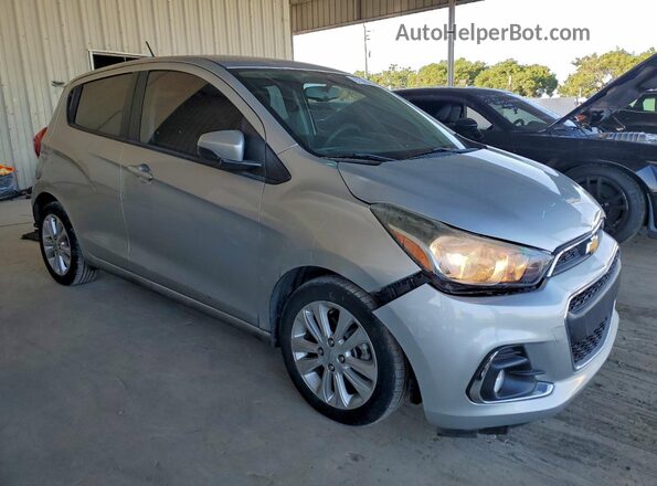 KL8CD6SA4HC811295 2017 CHEVROLET SPARK Серебряный Передняя правая четверть