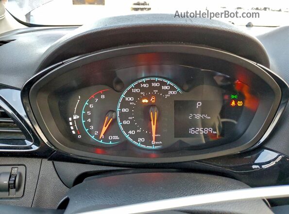 KL8CD6SA4HC816884 2017 CHEVROLET SPARK Фиолетовый Вид щитка приборов