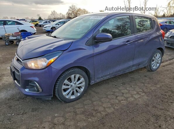KL8CD6SA4HC816884 2017 CHEVROLET SPARK Фиолетовый Передняя левая четверть