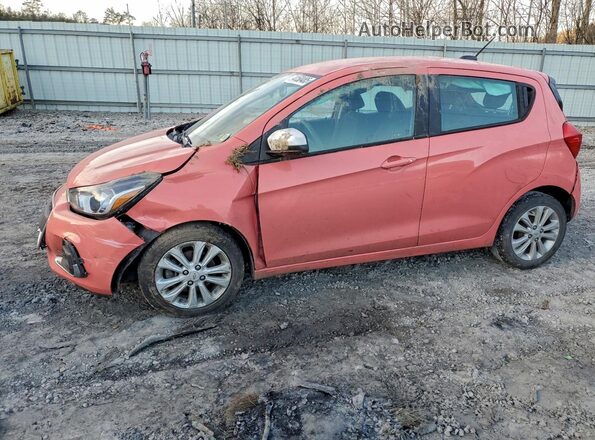 KL8CD6SA6JC439884 2018 CHEVROLET SPARK Pink Առջևի ձախ երեք քառորդ տեսարան