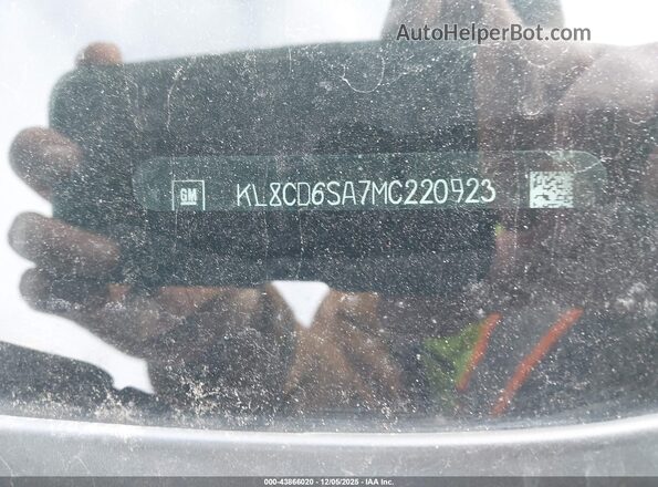 KL8CD6SA7MC220923 2021 CHEVROLET SPARK Черный Вид подкапотного пространства