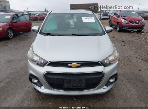 KL8CD6SA9HC794543 2017 CHEVROLET SPARK Silver Widok zestawu wskaźników