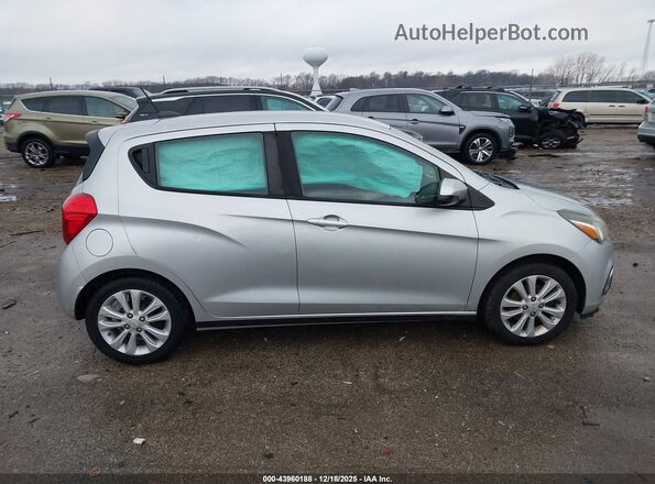 KL8CD6SA9HC794543 2017 CHEVROLET SPARK Silver Widok wnętrza z tyłu