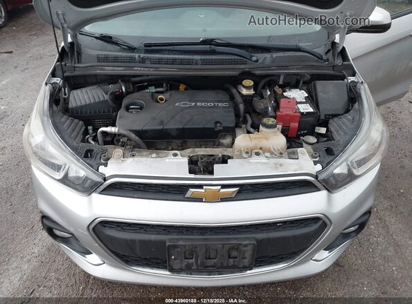 KL8CD6SA9HC794543 2017 CHEVROLET SPARK Silver Widok z tyłu