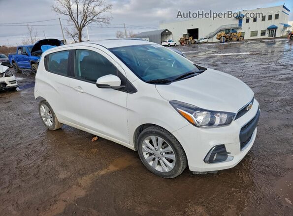 KL8CD6SA9JC434372 2018 CHEVROLET SPARK Белый Передняя правая четверть