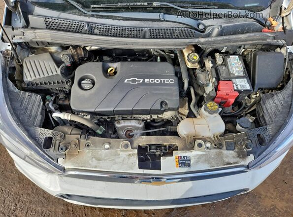 KL8CD6SA9JC434372 2018 CHEVROLET SPARK Белый Вид задней части салона