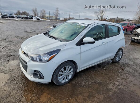 KL8CD6SA9JC434372 2018 CHEVROLET SPARK Белый Передняя левая четверть