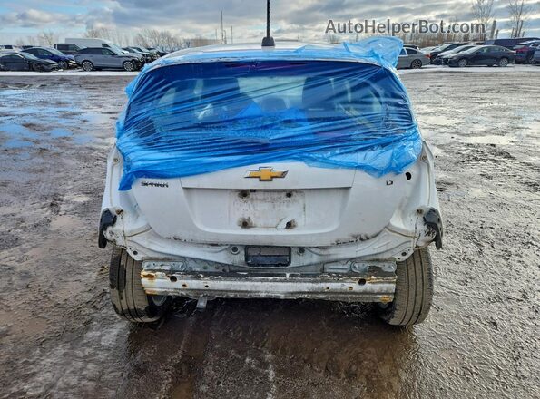 KL8CD6SA9JC434372 2018 CHEVROLET SPARK Белый Вид сзади