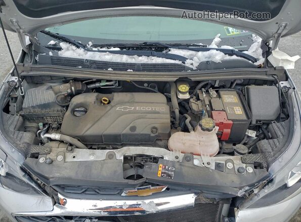 KL8CD6SA9LC459453 2020 CHEVROLET SPARK Серебряный Вид задней части салона