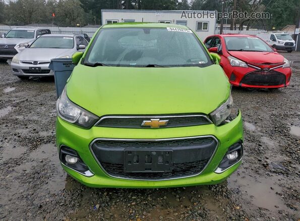 KL8CD6SAXGC605428 2016 CHEVROLET SPARK Green Դիմացի տեսք