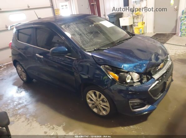 KL8CF6SA3NC022805 2022 CHEVROLET SPARK Синий Передняя правая четверть