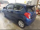 2022 Chevrolet Spark Fwd 2lt Automatic Синий vin: KL8CF6SA3NC022805