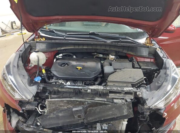 KM8J2CA43LU187261 2020 HYUNDAI TUCSON Красный Вид сзади