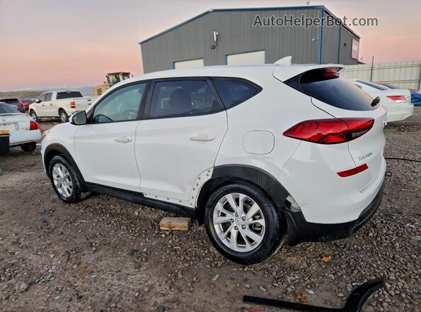 KM8J2CA46LU168056 2020 HYUNDAI TUCSON White Trasero izquierdo