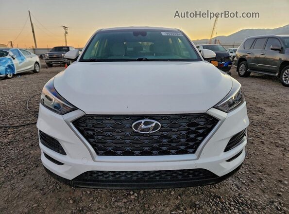 KM8J2CA46LU168056 2020 HYUNDAI TUCSON White Vista frontal