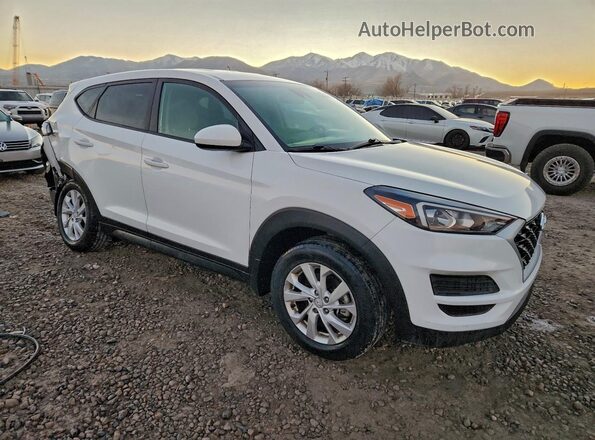 KM8J2CA46LU168056 2020 HYUNDAI TUCSON White Delantero derecho