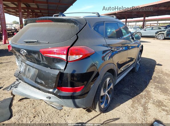 KM8J3CAL8JU744523 2018 HYUNDAI TUCSON Черный Задняя правая четверть