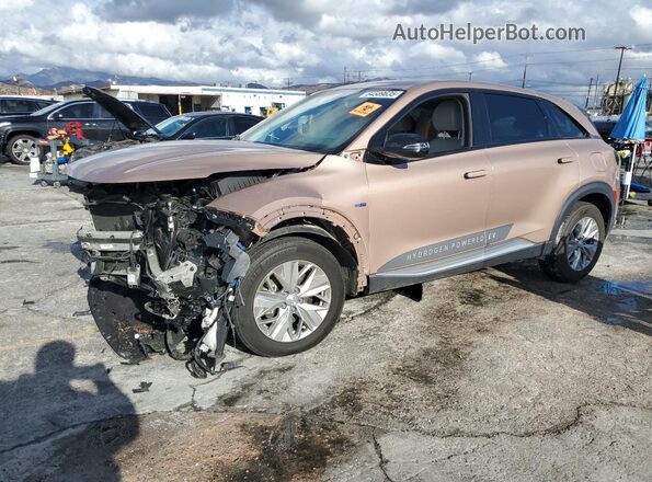 KM8J74A69MU013835 2021 HYUNDAI NEXO Желто-коричневый Передняя левая четверть