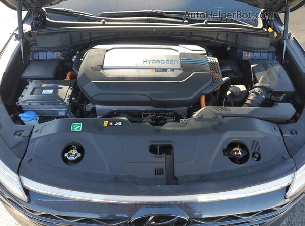 KM8J84A63MU012998 2021 HYUNDAI NEXO Blue Вид підкапотного простору
