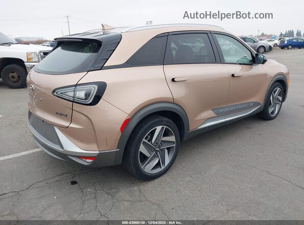 KM8J84A66MU014664 2021 HYUNDAI NEXO Золотой Задняя правая четверть