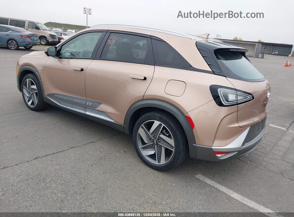KM8J84A66MU014664 2021 HYUNDAI NEXO Золотой Задняя левая четверть