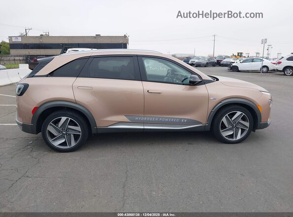 KM8J84A66MU014664 2021 HYUNDAI NEXO Золотой Вид задней части салона