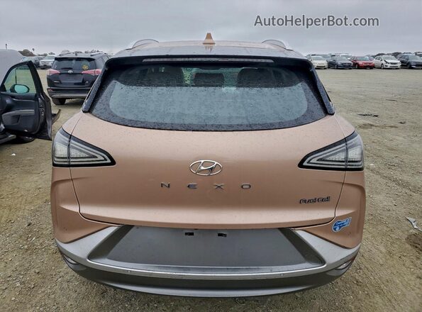 KM8J84A68MU014911 2021 HYUNDAI NEXO Коричневый Вид сзади