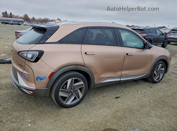 KM8J84A68MU014911 2021 HYUNDAI NEXO Коричневый Задняя правая четверть